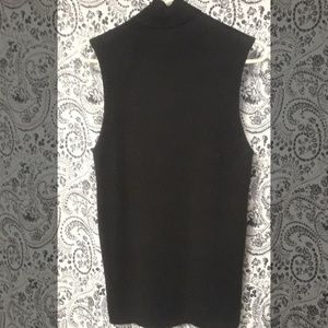 💖 Ribbed Sleeveless turtleneck